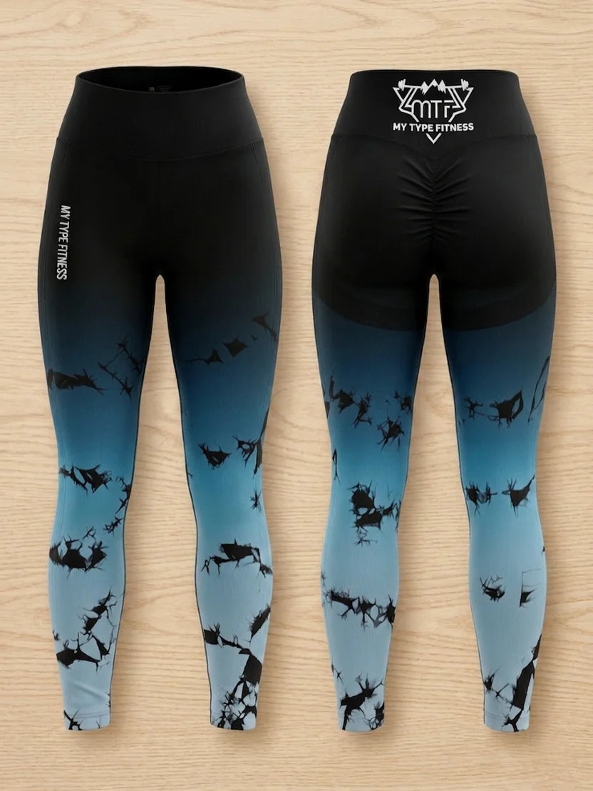 Tie-Dye Yoga Pant's